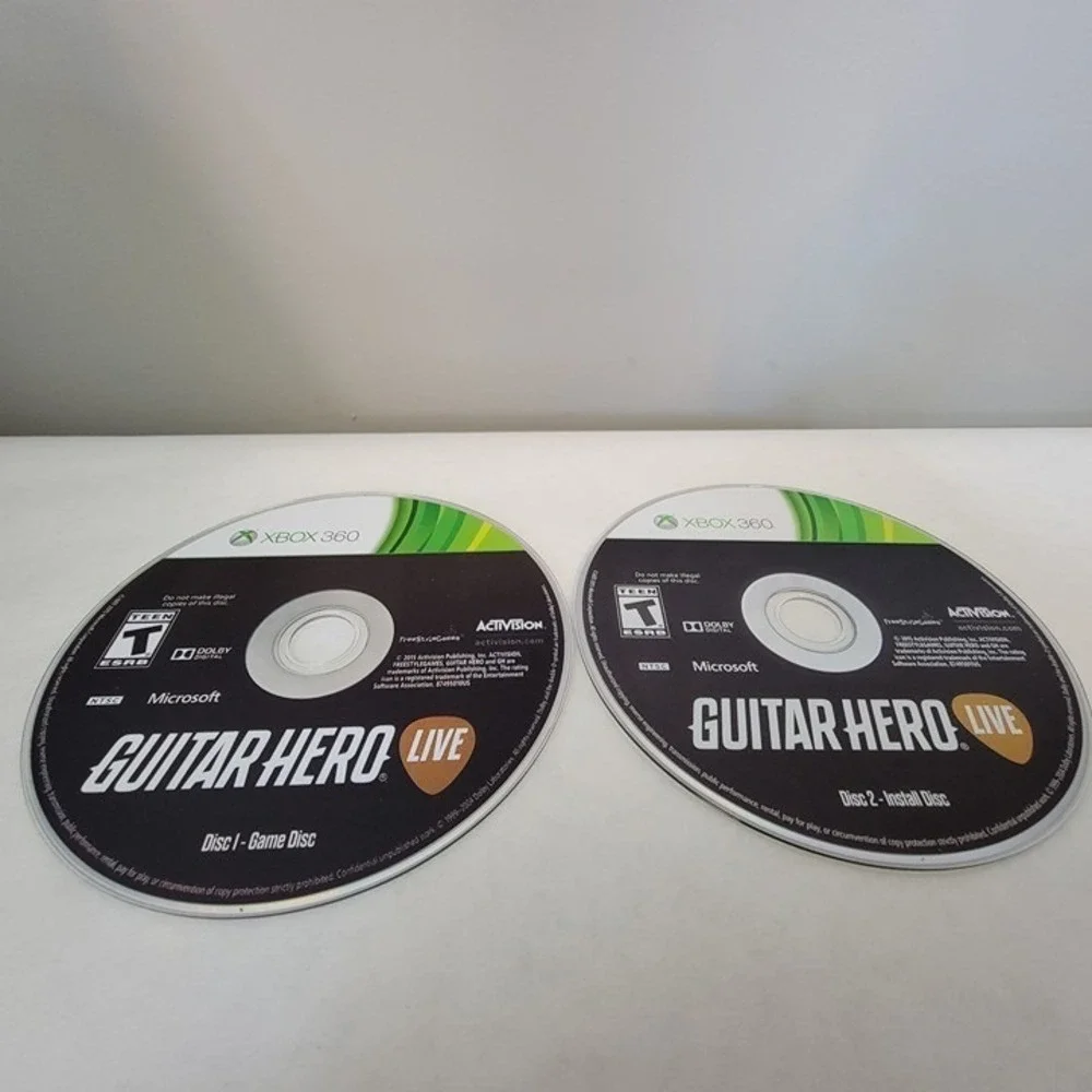 Guitar Hero Live Xbox 360 Video Game Tested & Working